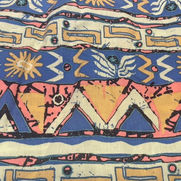 Patagonia Go To Shirt Aztec Southwestern All Over Print Size Large Button Up - Picture 15 of 15